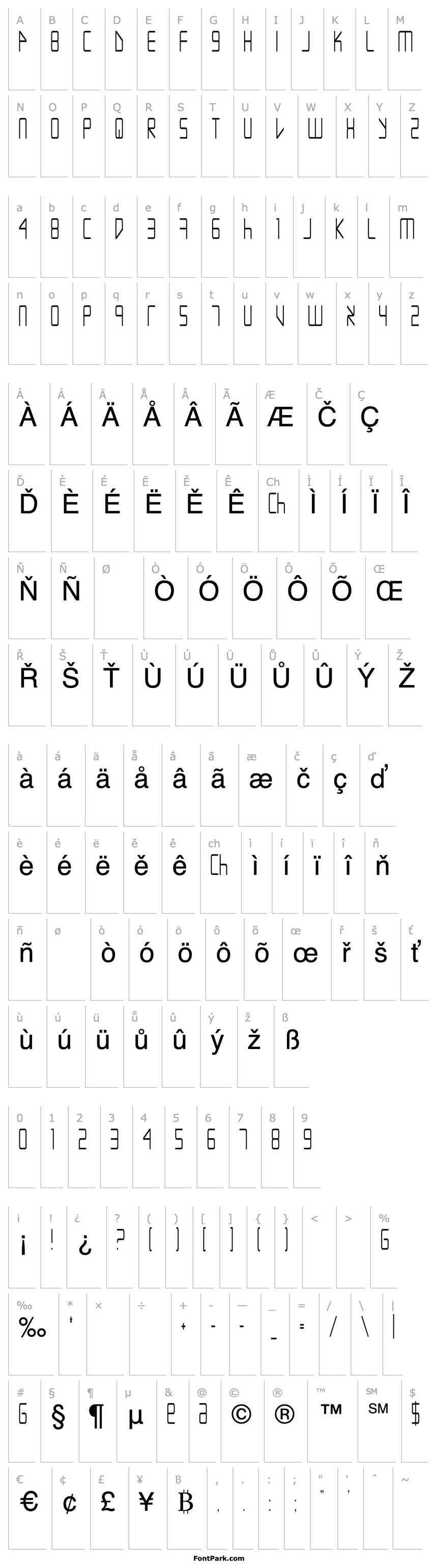 Overview Escape Artist Condensed