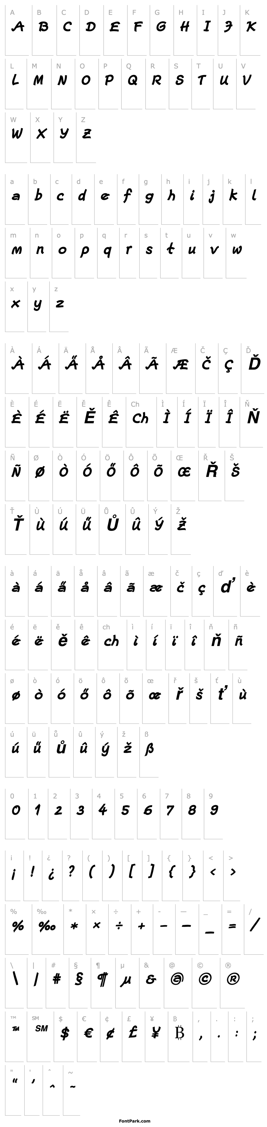 Overview Escript LT Bold Italic