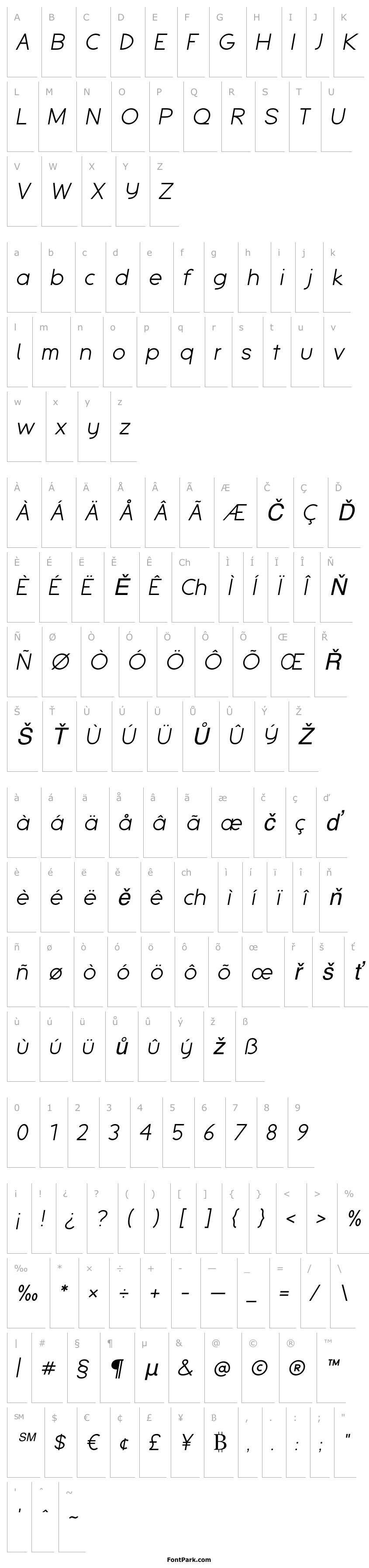 Overview Espera Italic