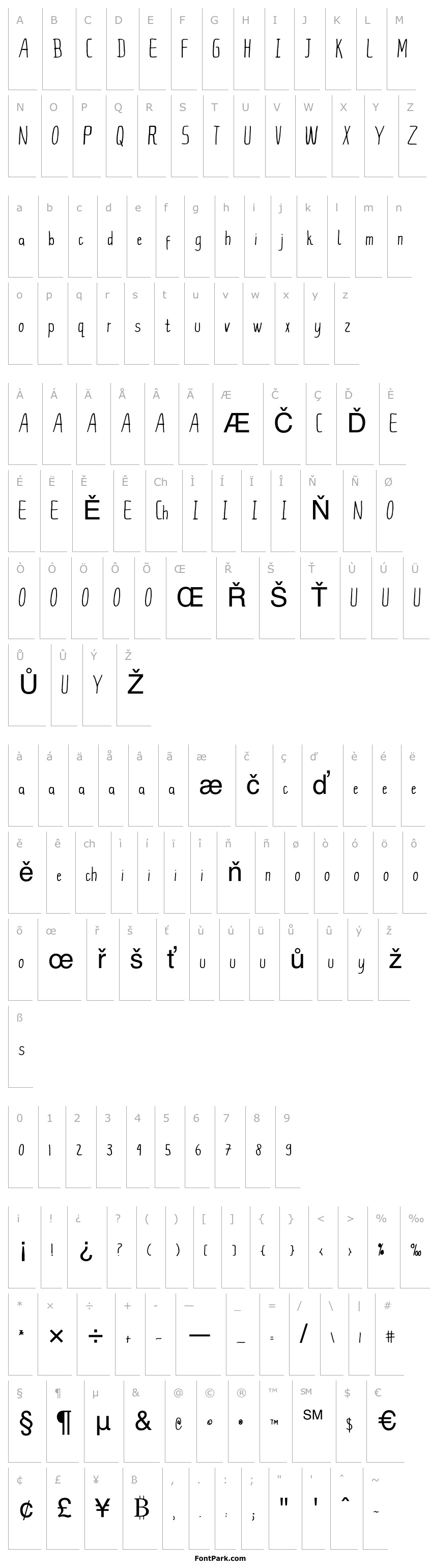 Přehled Eternal Future Font