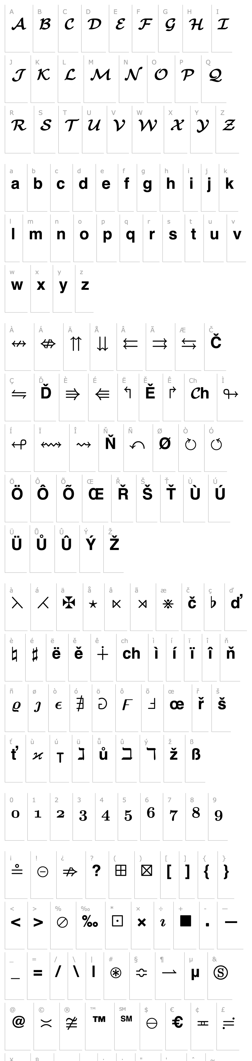 Přehled Euclid Math One Bold