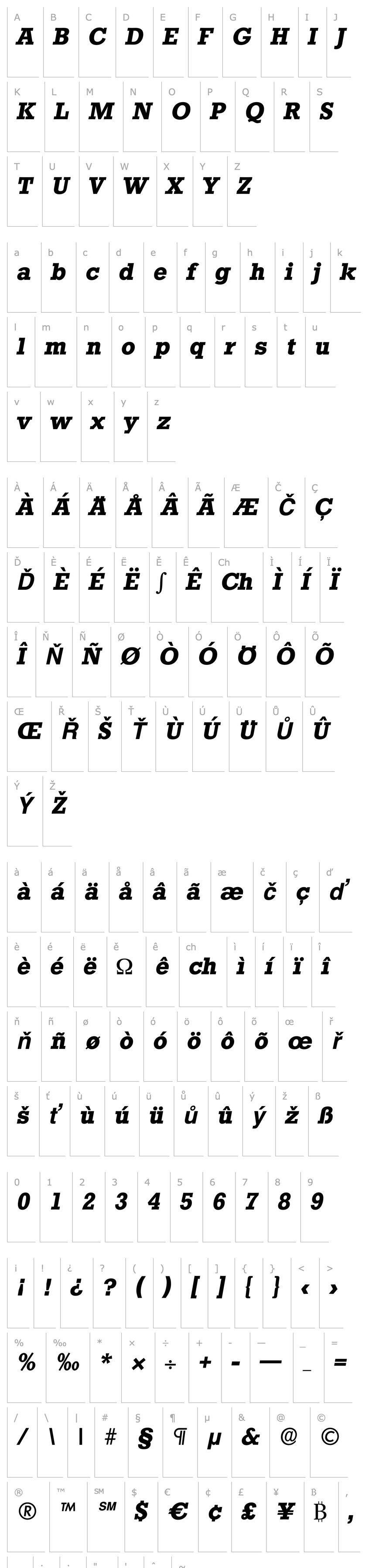 Overview EugeneBecker Bold Italic