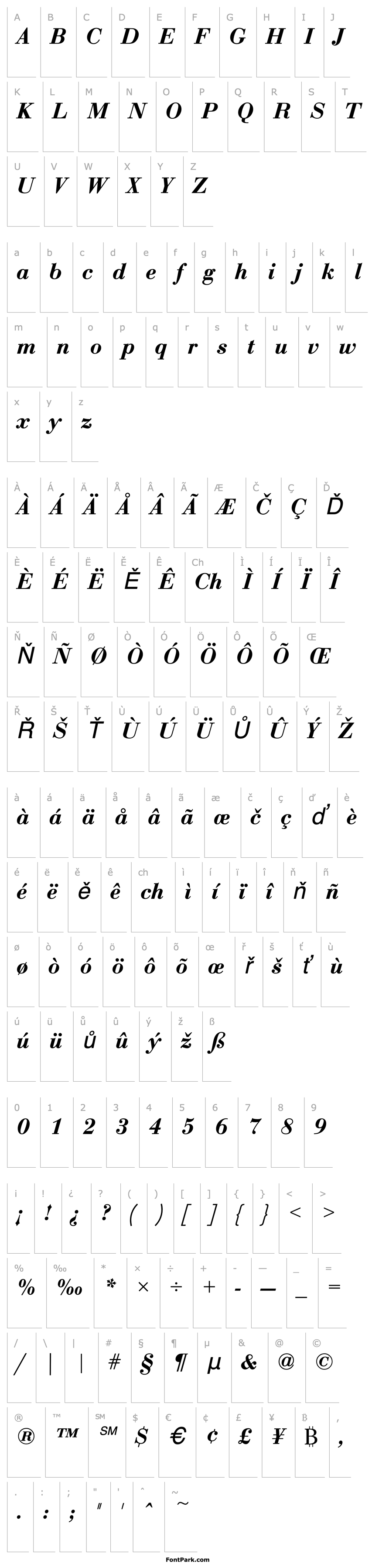 Overview EuroBodTDemBol Italic