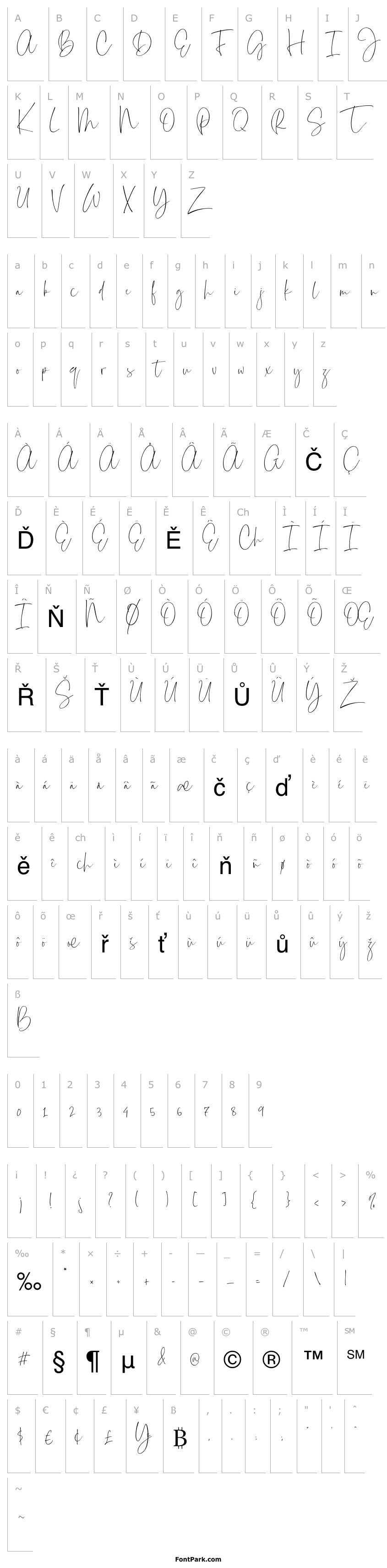 Přehled Everleigh Signature Script Reg