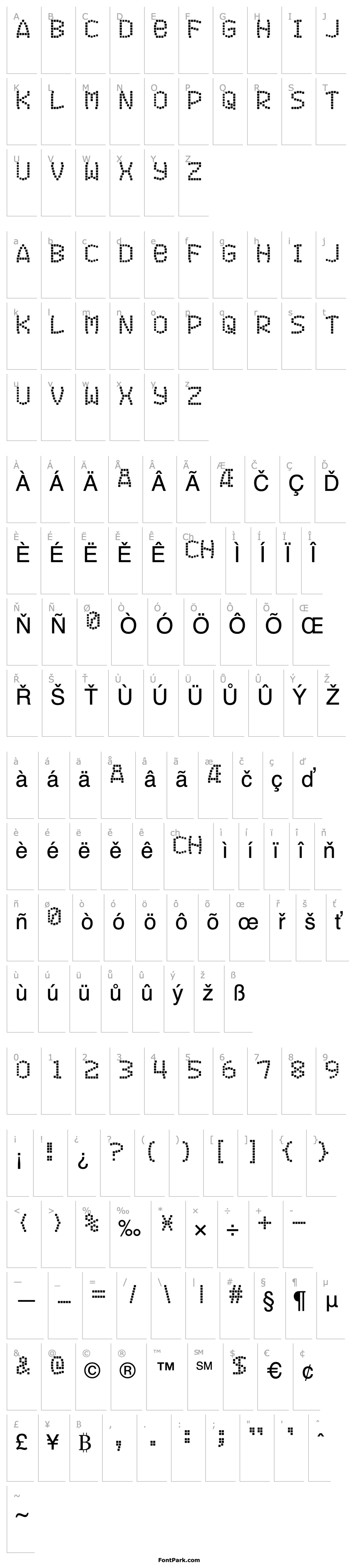 Overview Exit font (for a film)