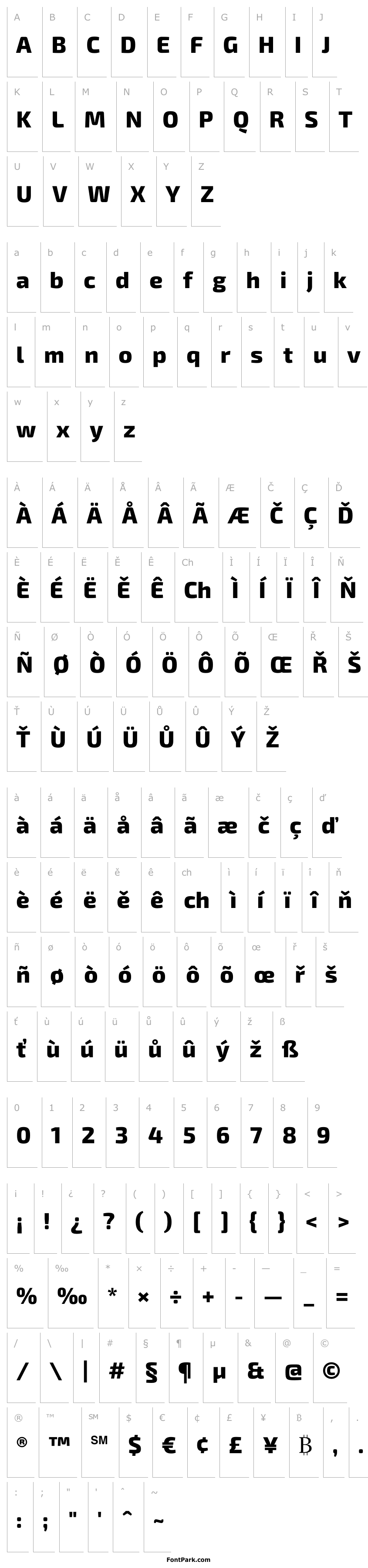 Overview Exo 2 Extra Bold