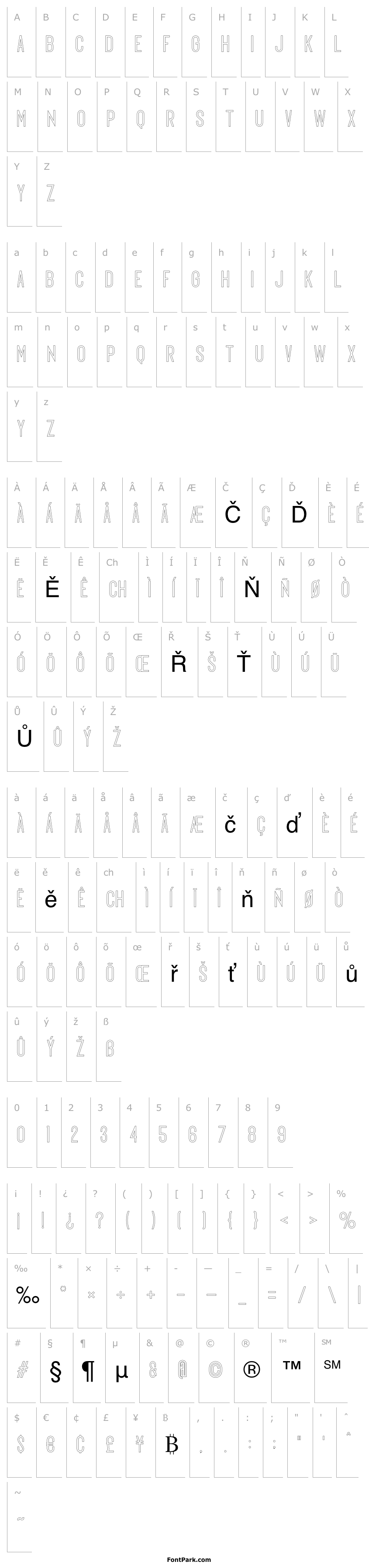 Overview Exon outline
