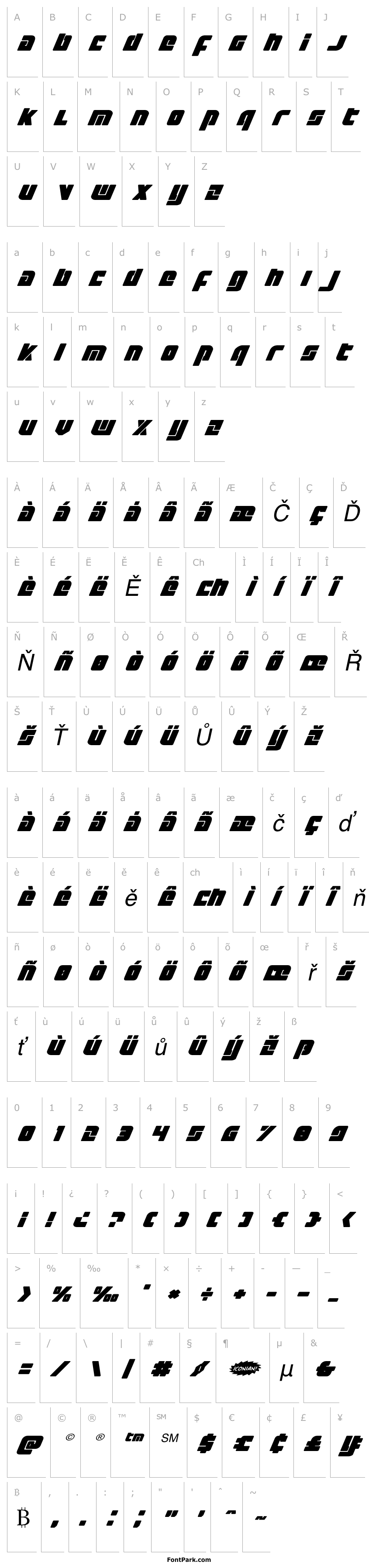 Přehled Exoplanet Expanded Italic