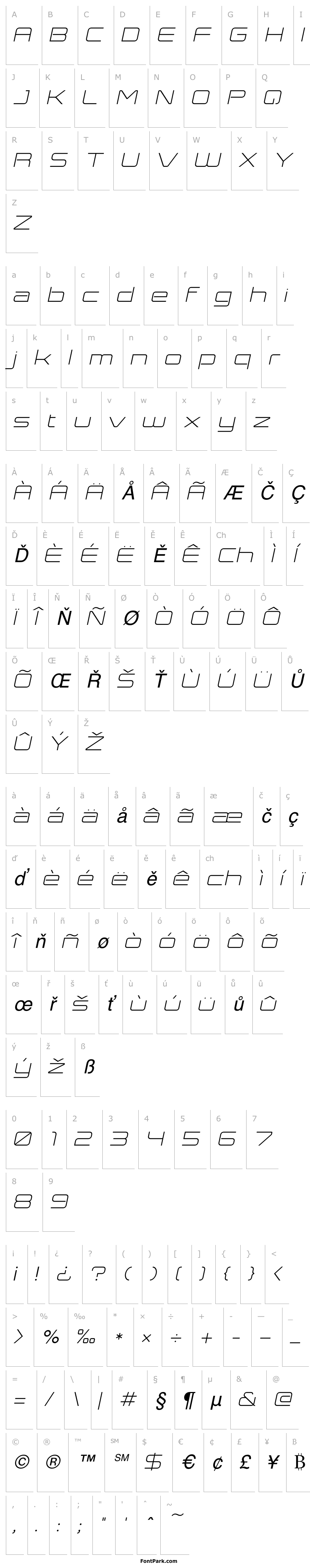 Overview Expansiva-Italic