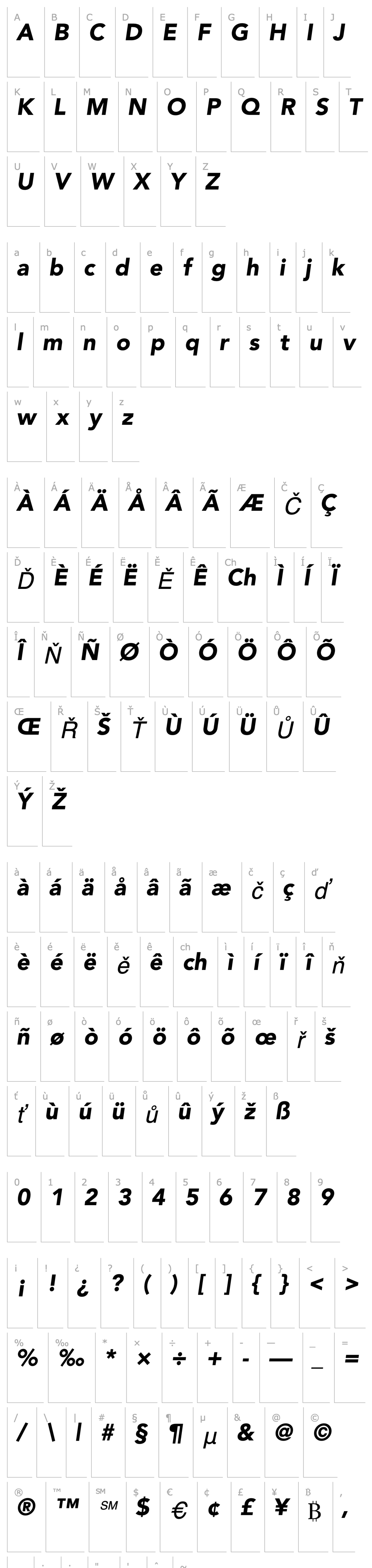 Overview Expo Black SSi Black Italic