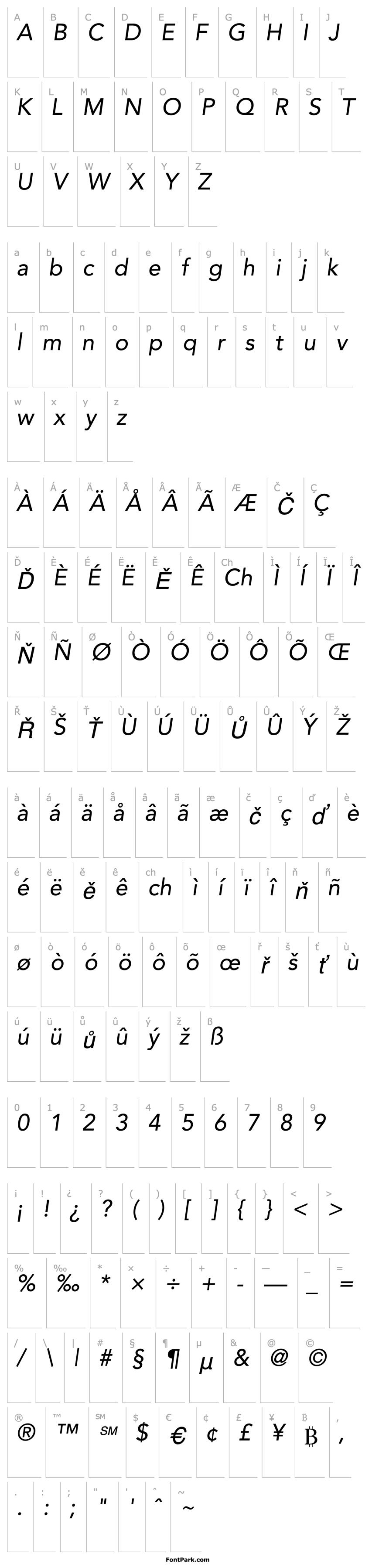 Overview Expo SSi Italic