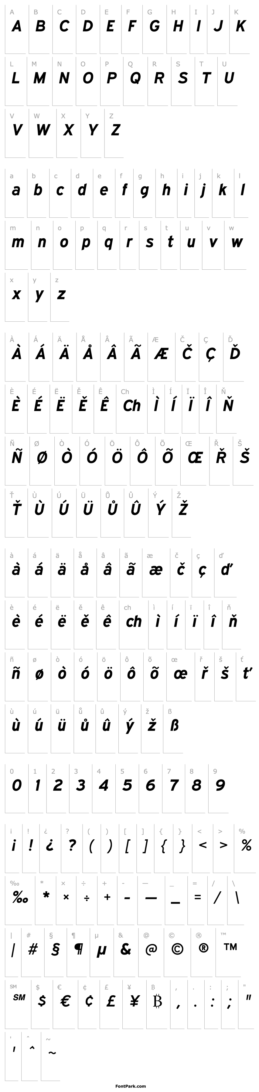 Overview Expressway Rg Bold Italic