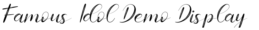 Preview Famous Idol Demo Display