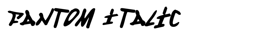 Preview Fantom Italic