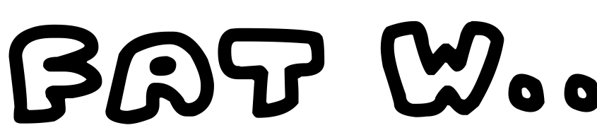 Preview Fat Wobble Outlines
