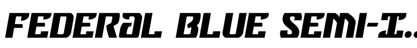 Preview Federal Blue Semi-Italic