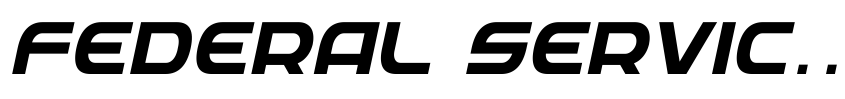 Preview Federal Service Semi-Bold Italic
