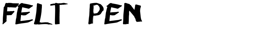 Preview felt pen