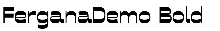 Preview FerganaDemo-Bold