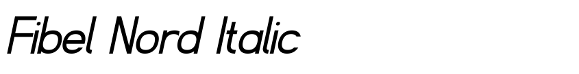 Preview Fibel Nord Italic