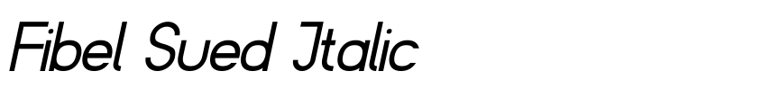 Preview Fibel Sued Italic