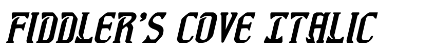Preview Fiddler's Cove Italic