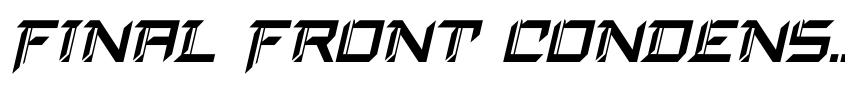Preview Final Front Condensed Italic