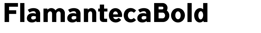 Preview FlamantecaBold