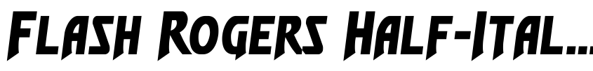 Preview Flash Rogers Half-Italic