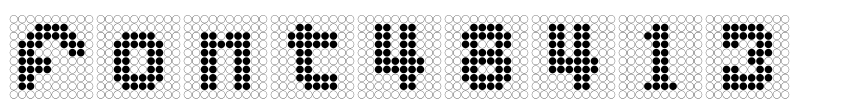 Font font48413 by Unknown