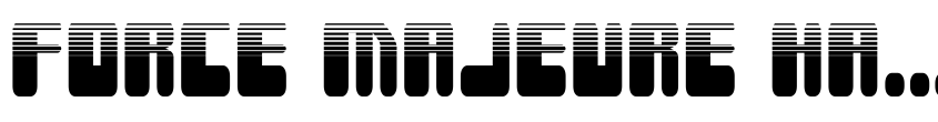 Preview Force Majeure Halftone
