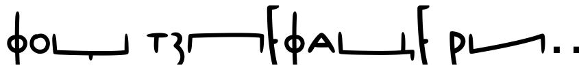 Preview Fox Typeface Ridji Rep