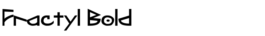 Preview Fractyl Bold