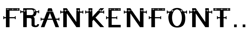 Preview Frankenfont Regular