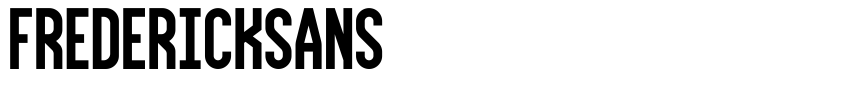 Preview FrederickSans