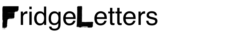 Preview FridgeLetters