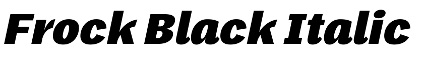 Preview Frock Black Italic