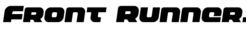 Preview Front Runner Semi-Italic