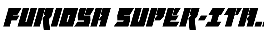 Preview Furiosa Super-Italic