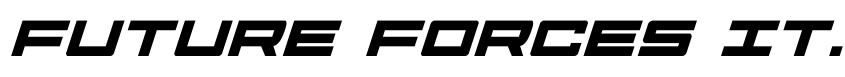 Preview Future Forces Italic