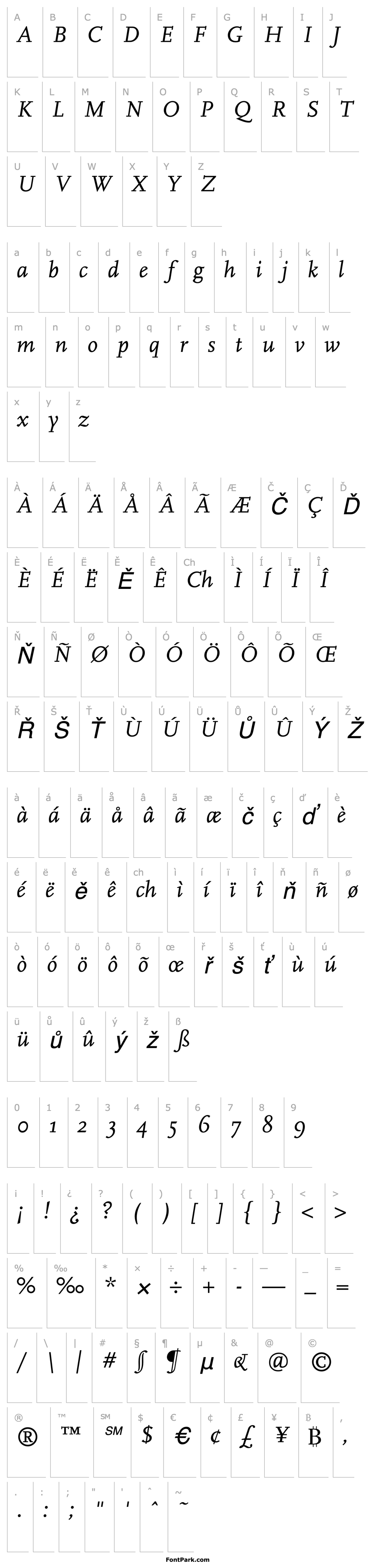 Overview FFScala-Italic