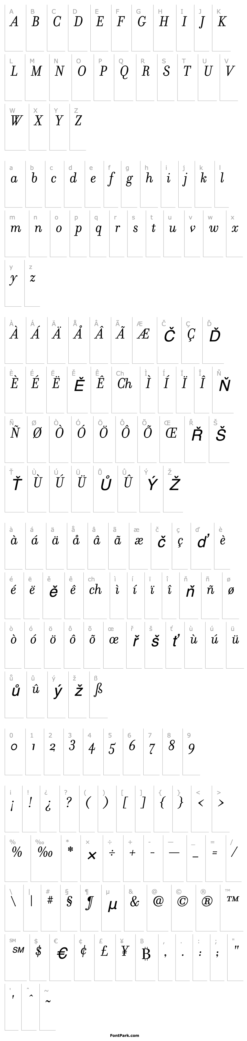 Overview Filosofia Italic