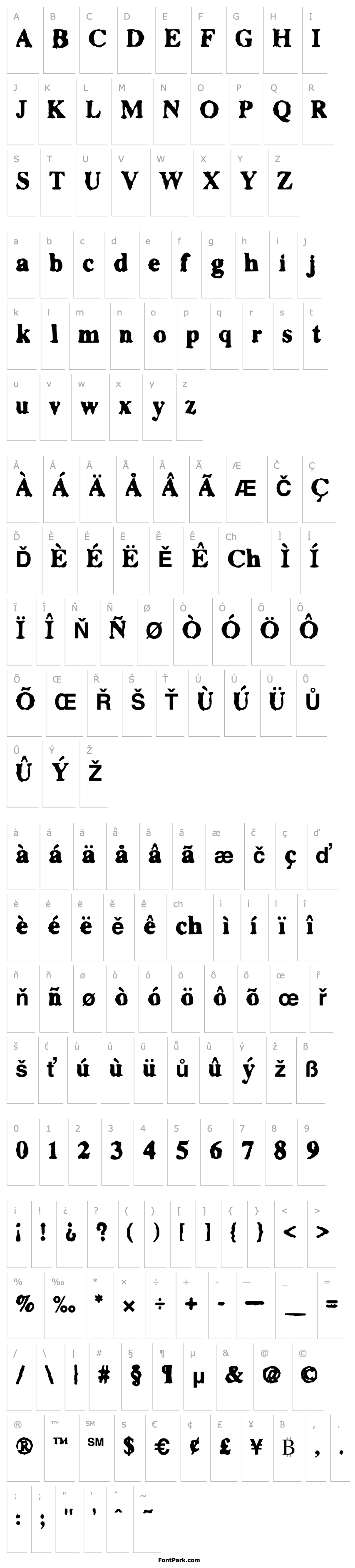 Overview FacsimiledBold