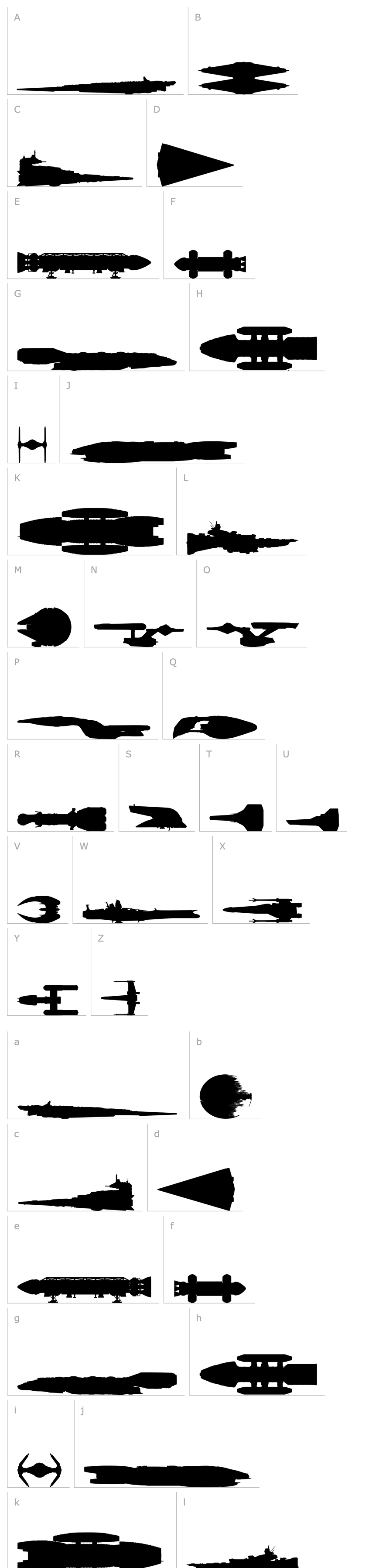 Overview Famous Spaceships