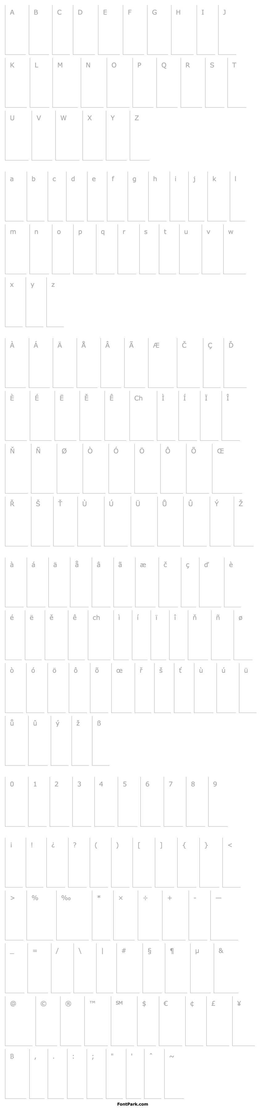 Overview FancyWriting-Median