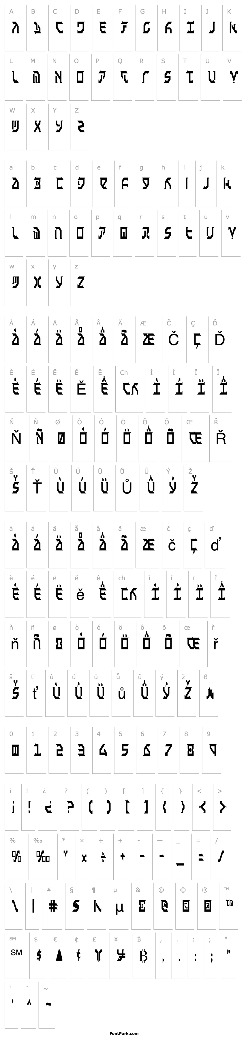 Overview Fantazian Condensed