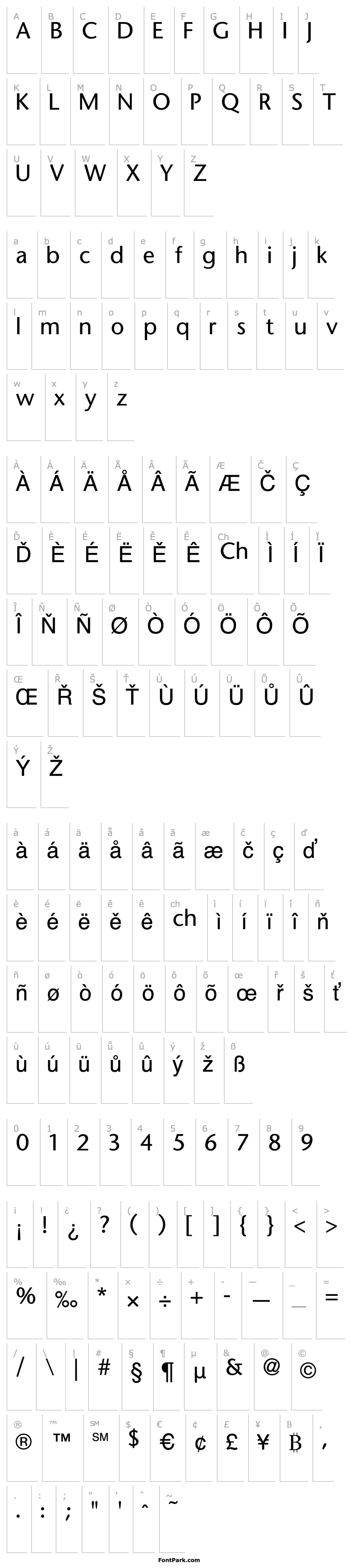 Overview FasseSans