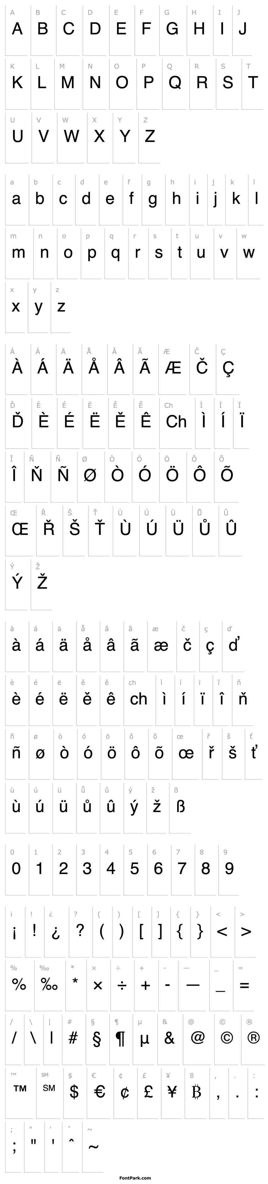 Přehled FATESCRIPT Regular