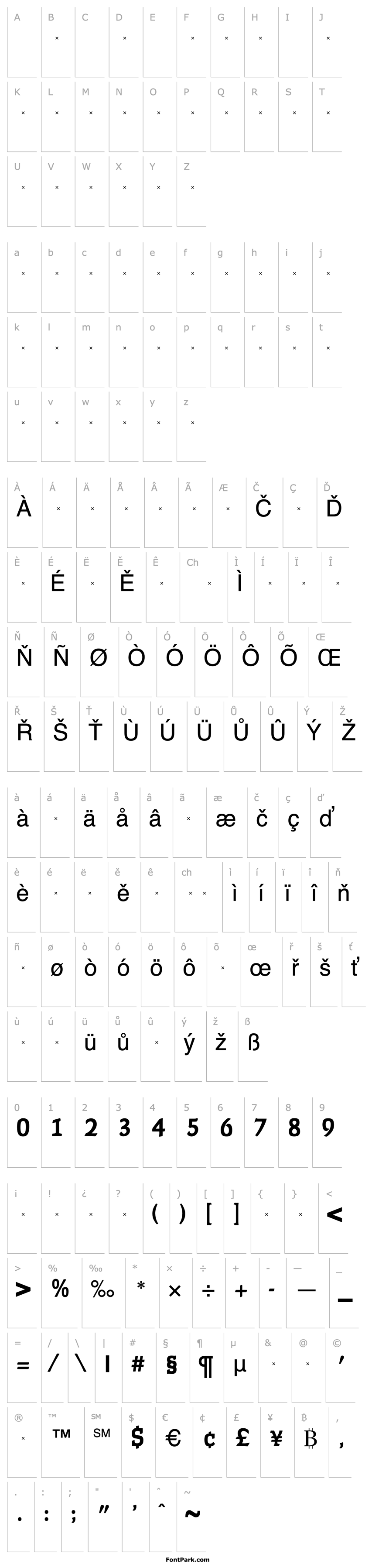 Overview FaustBoldTab