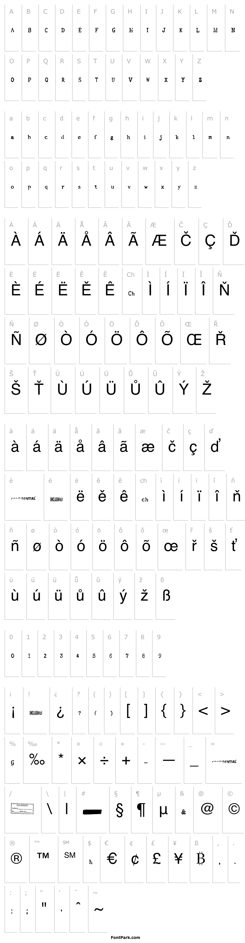 Přehled FBI Old Report Regular